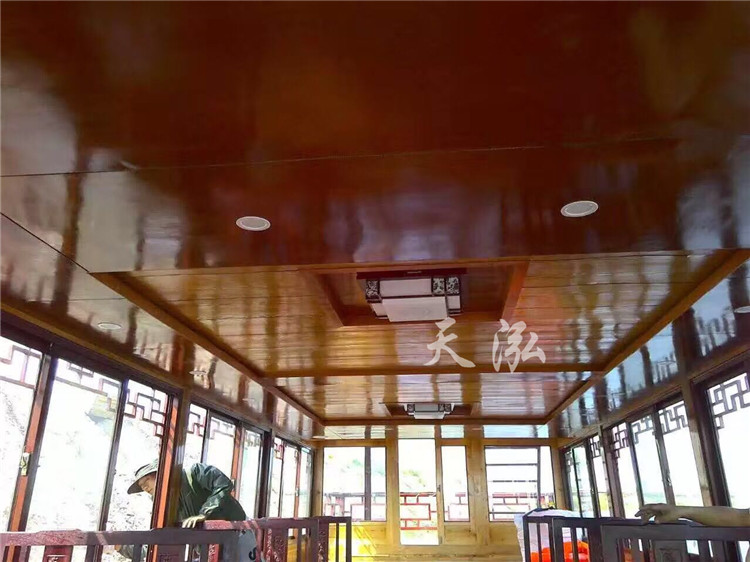 雙層畫(huà)舫船th004