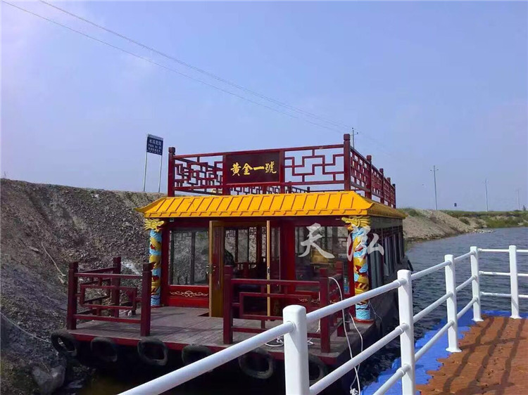 雙層畫(huà)舫船th004